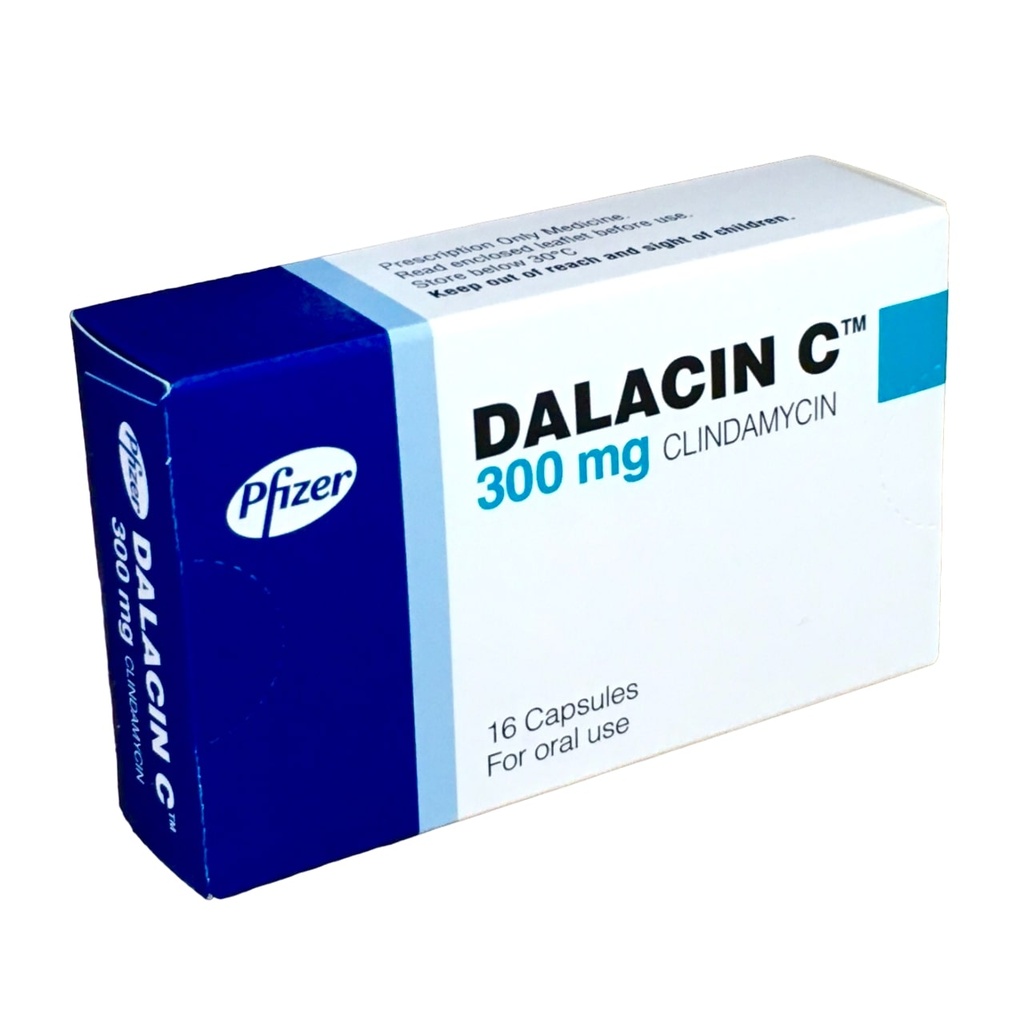 DALACIN C 300MG CAPS 16'S | Meldinpharma